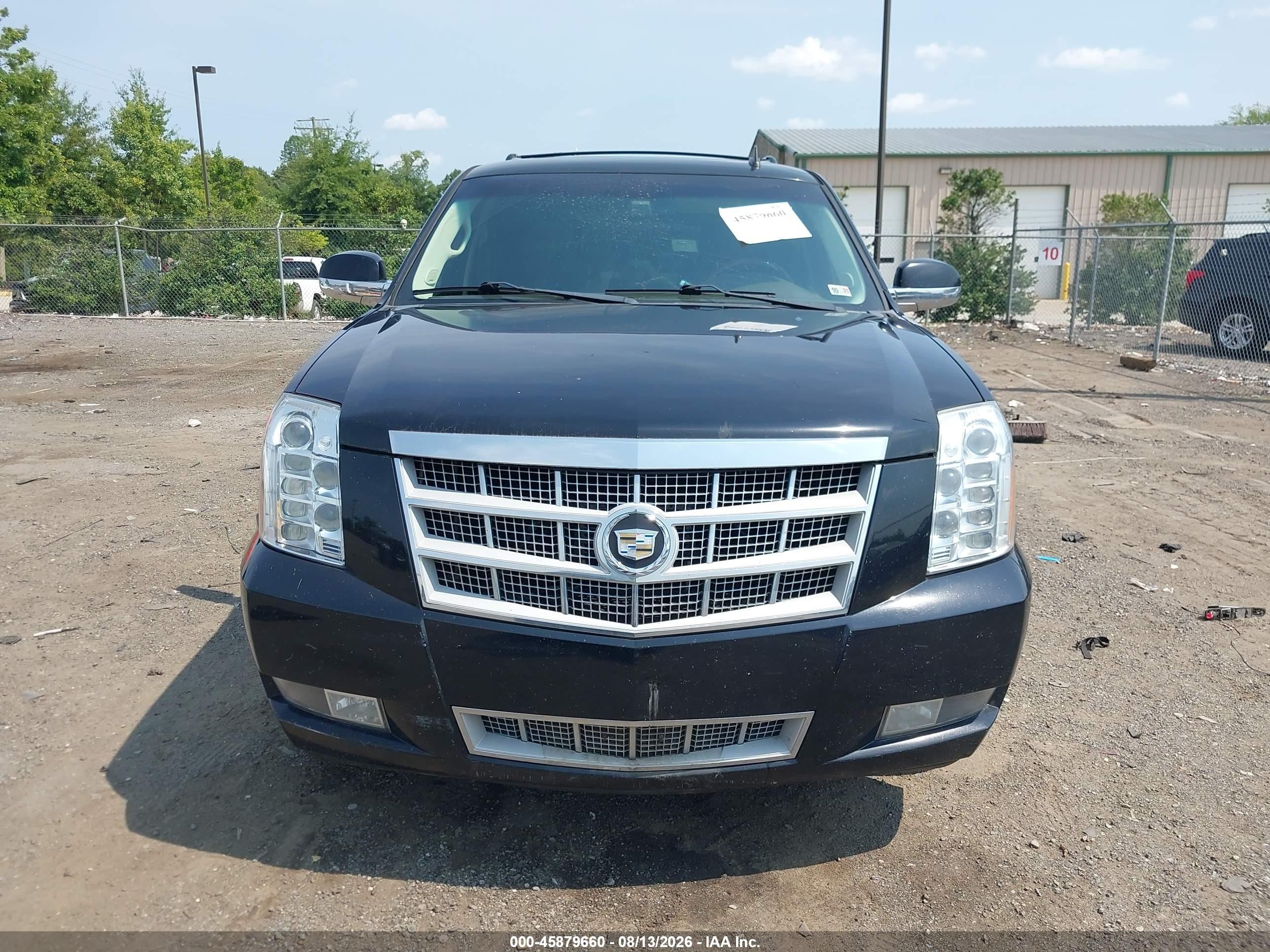 2012 Cadillac Escalade Platinum Edition Black vin: 1GYS4DEFXCR290243