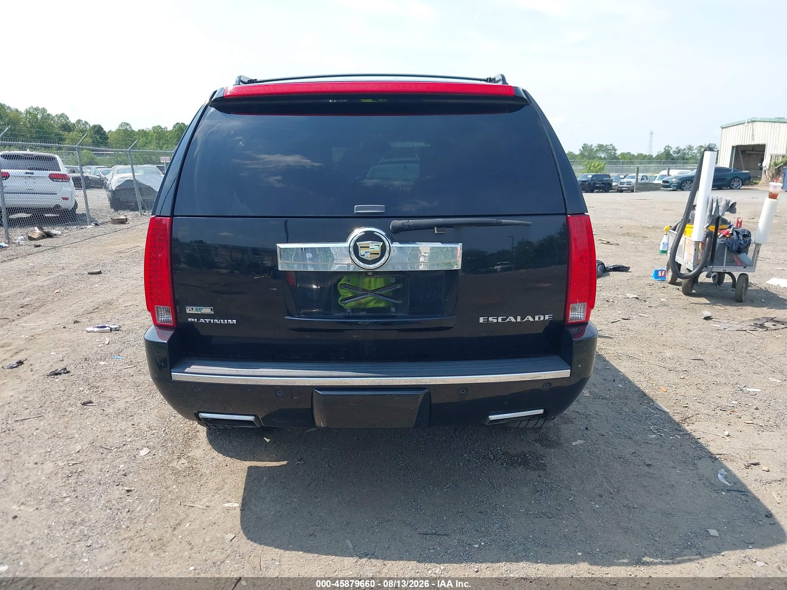 2012 Cadillac Escalade Platinum Edition Black vin: 1GYS4DEFXCR290243
