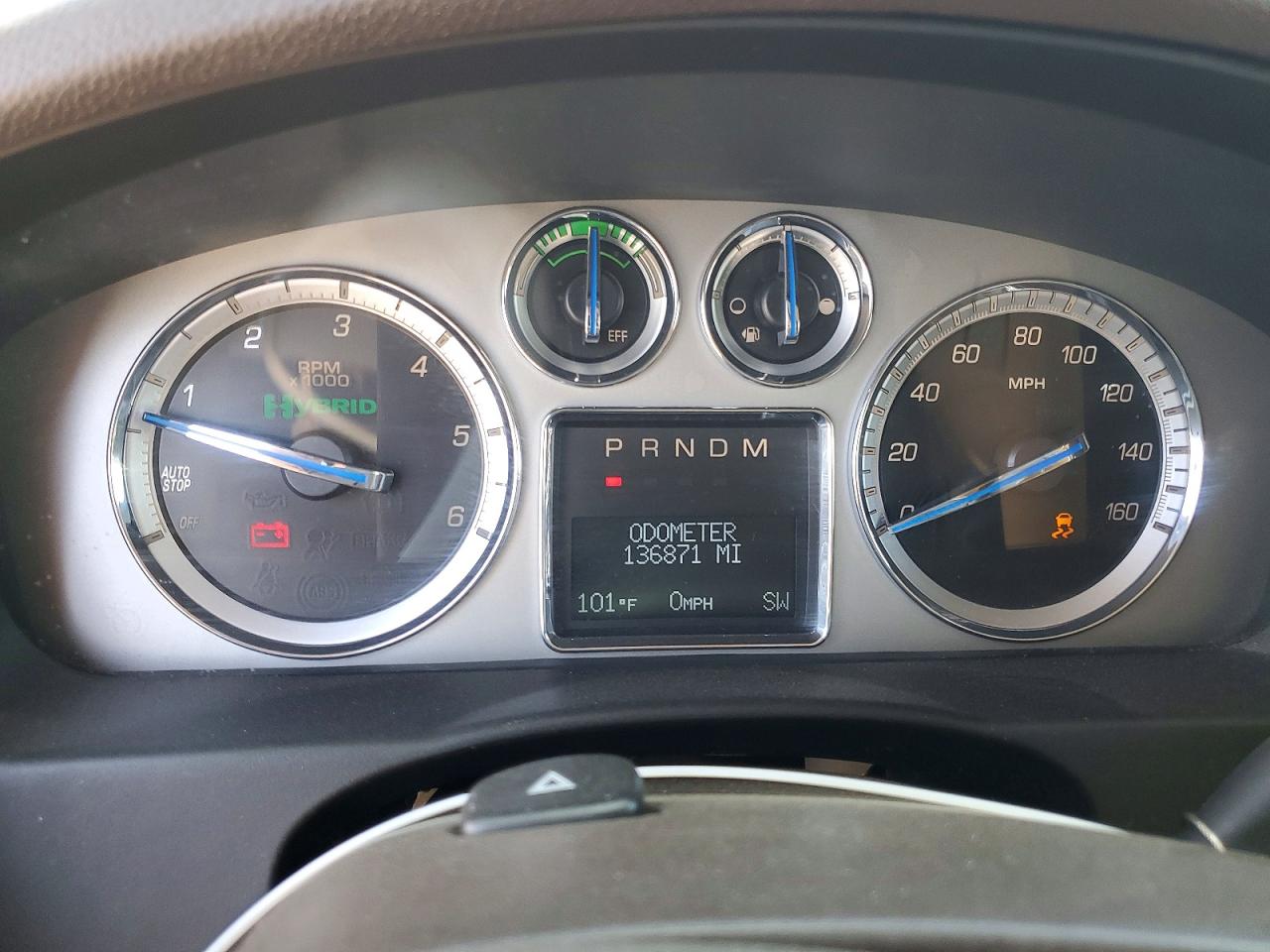 2013 Cadillac Escalade Hybrid Gray vin: 1GYS4EEJ2DR177415