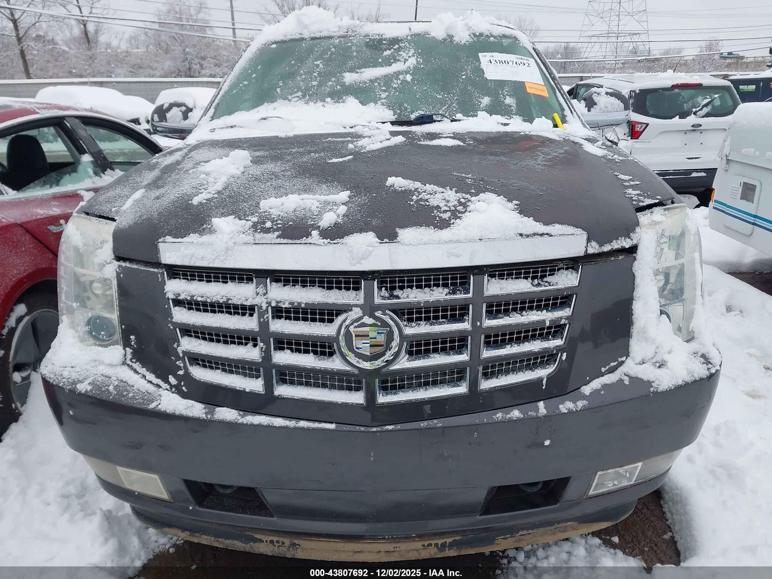 2011 Cadillac Escalade Hybrid Gray vin: 1GYS4EEJ4BR163707