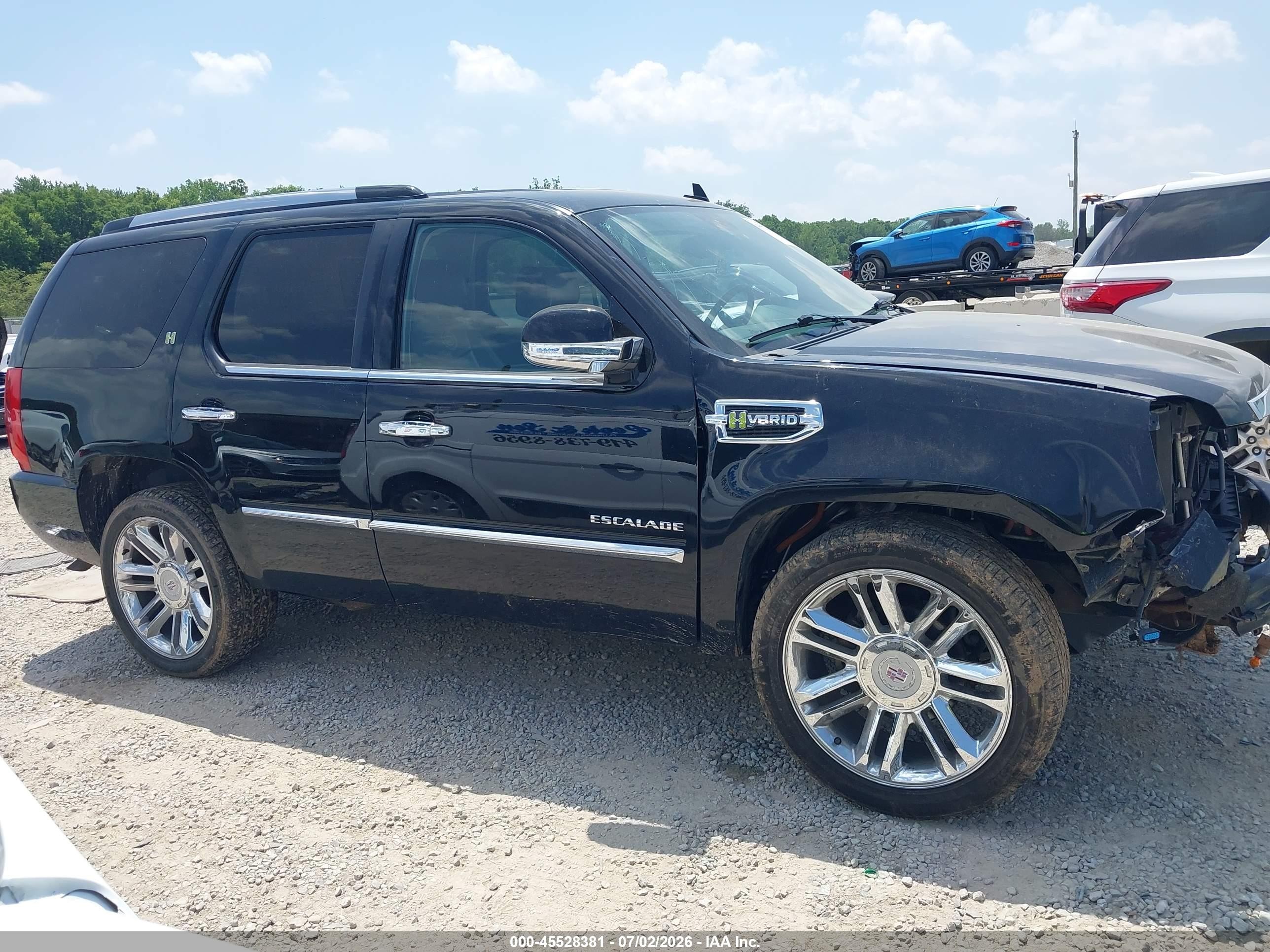 2012 Cadillac Escalade Hybrid Platinum Edition Dark Brown vin: 1GYS4FEJ2CR181811