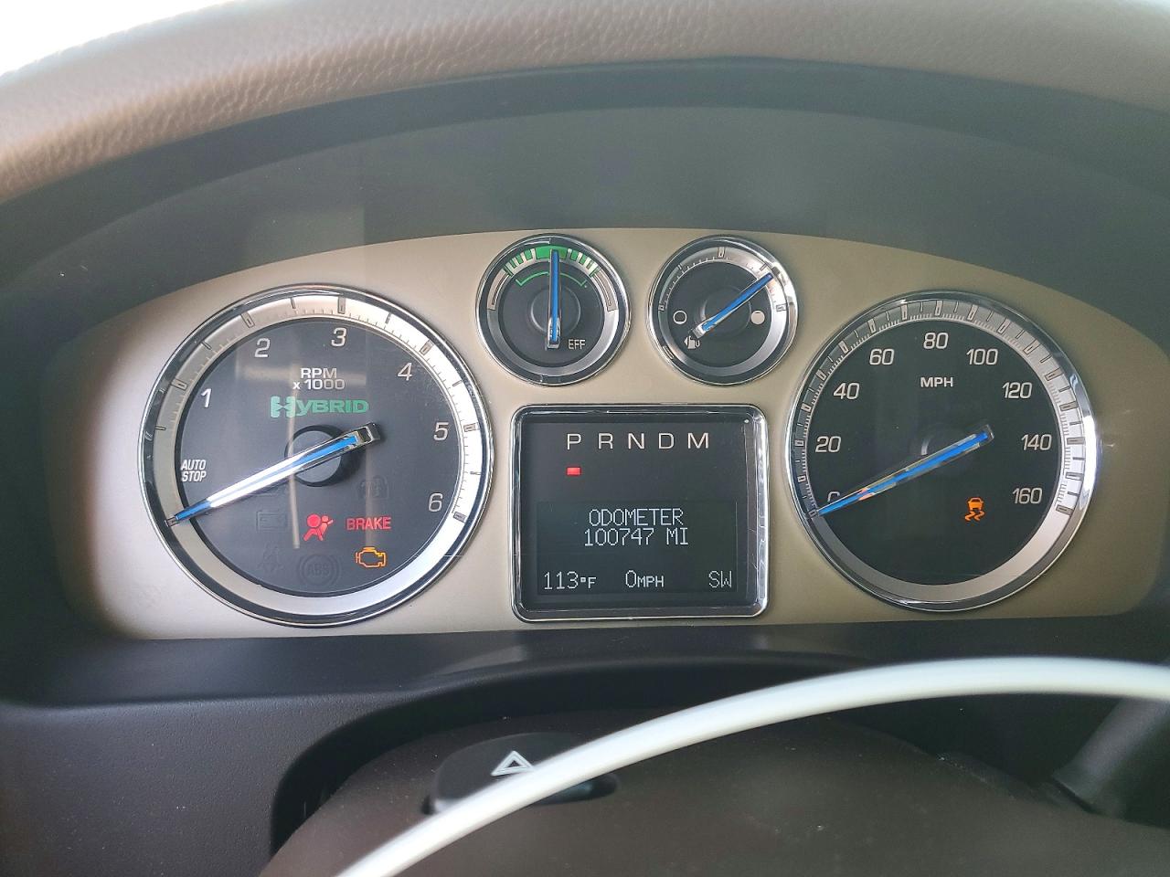 2013 Cadillac Escalade Platinum Hybrid Beige vin: 1GYS4FEJ8DR166845