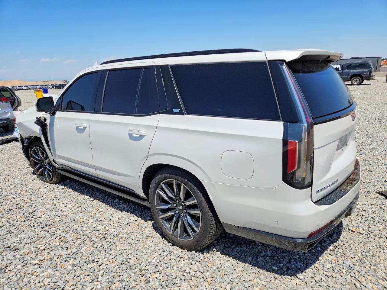 2021 Cadillac Escalade Sport White vin: 1GYS4FKL6MR388533