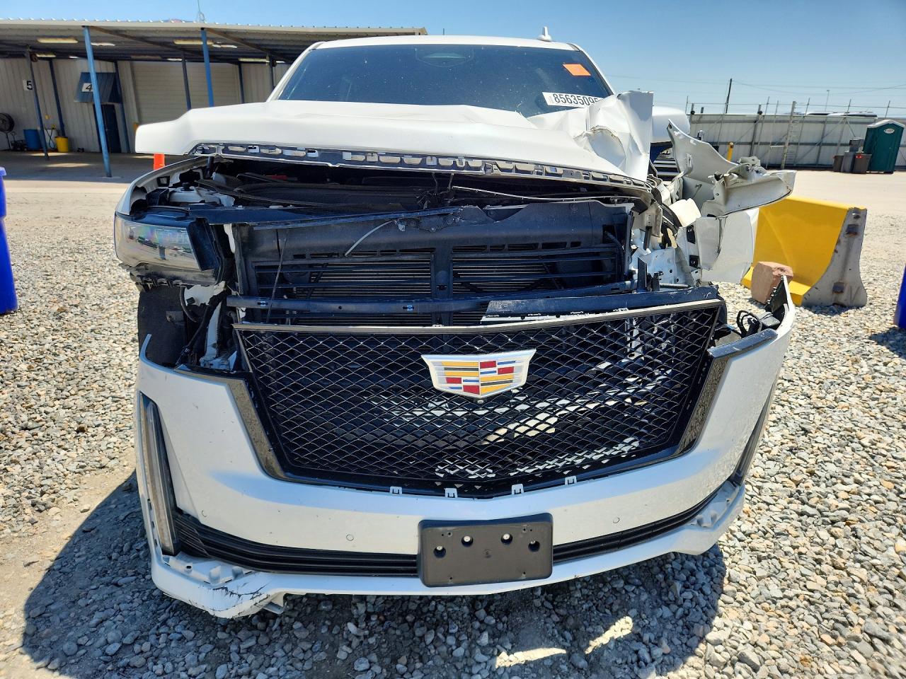 2021 Cadillac Escalade Sport White vin: 1GYS4FKL6MR388533