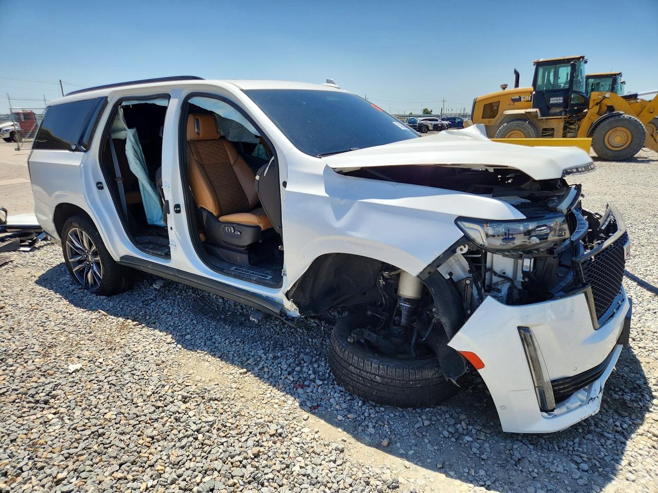 2021 Cadillac Escalade Sport White vin: 1GYS4FKL6MR388533