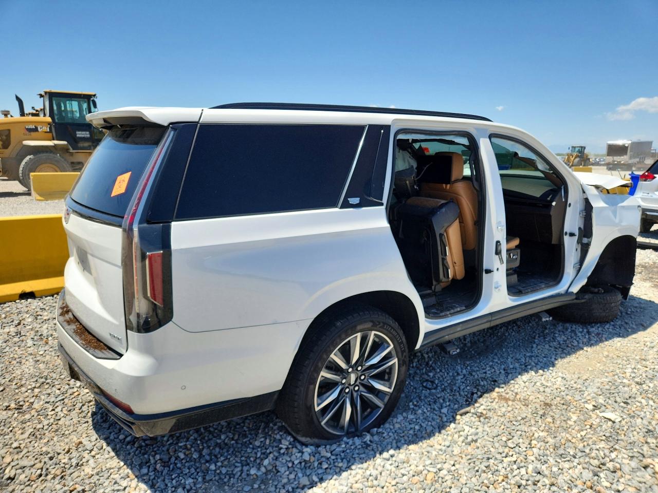 2021 Cadillac Escalade Sport White vin: 1GYS4FKL6MR388533