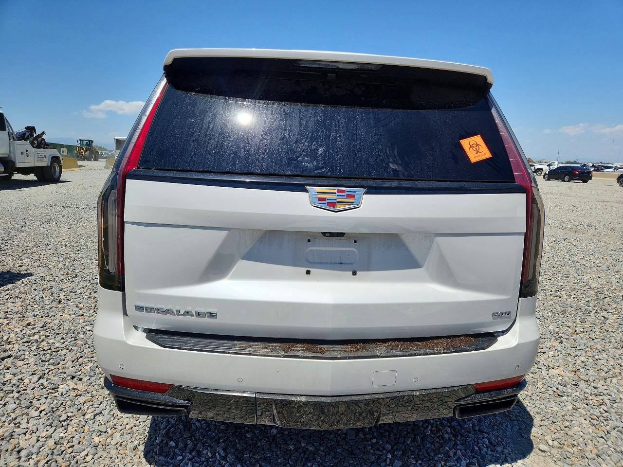 2021 Cadillac Escalade Sport White vin: 1GYS4FKL6MR388533