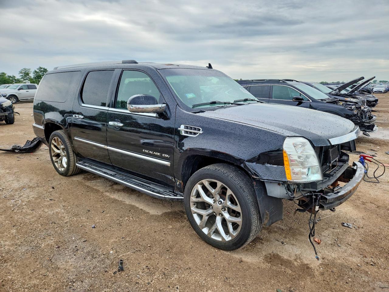 2013 Cadillac Escalade Esv Черный vin: 1GYS4GEF6DR229717