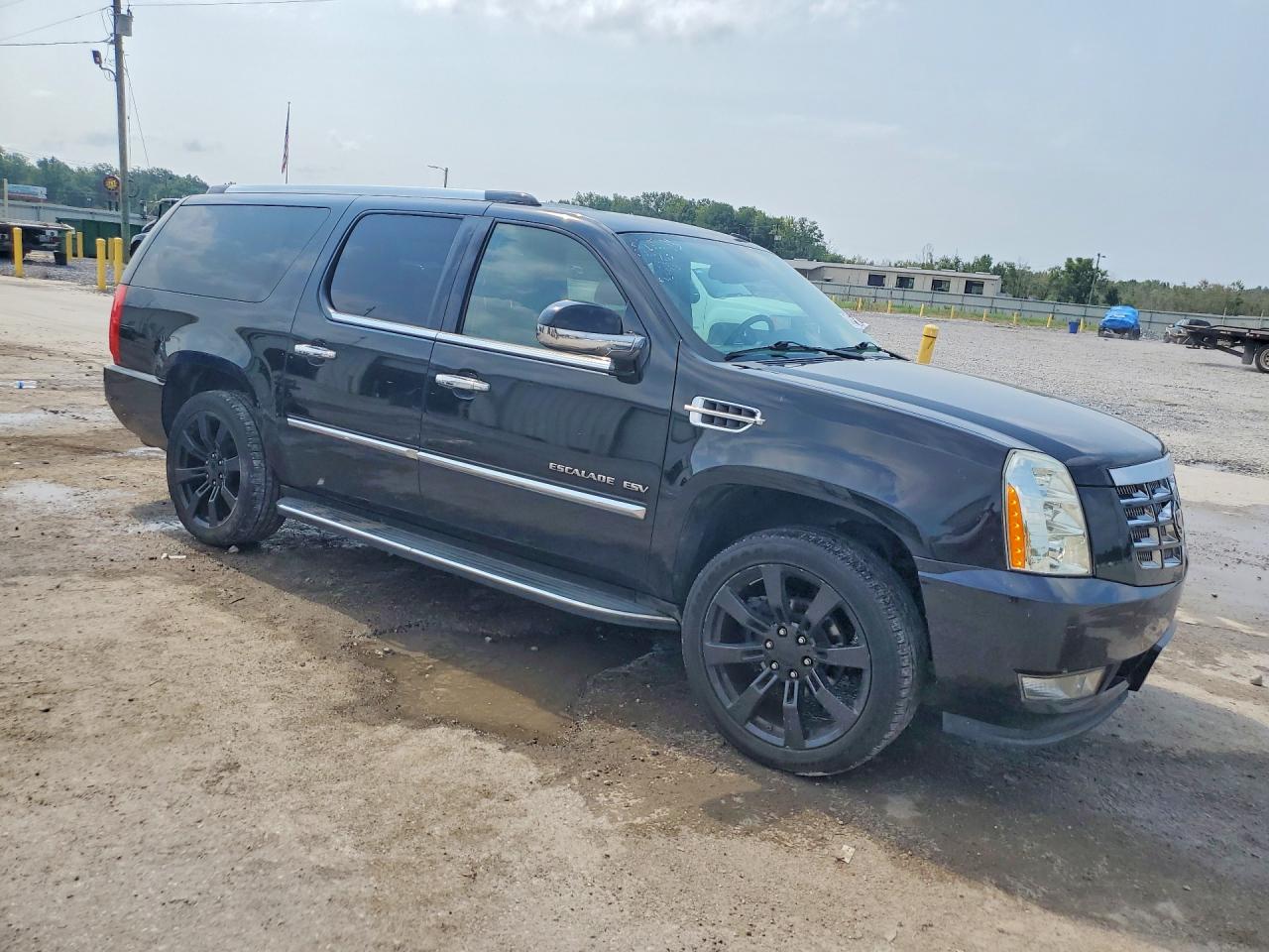 2013 Cadillac Escalade Esv Luxury Black vin: 1GYS4HEF0DR110230