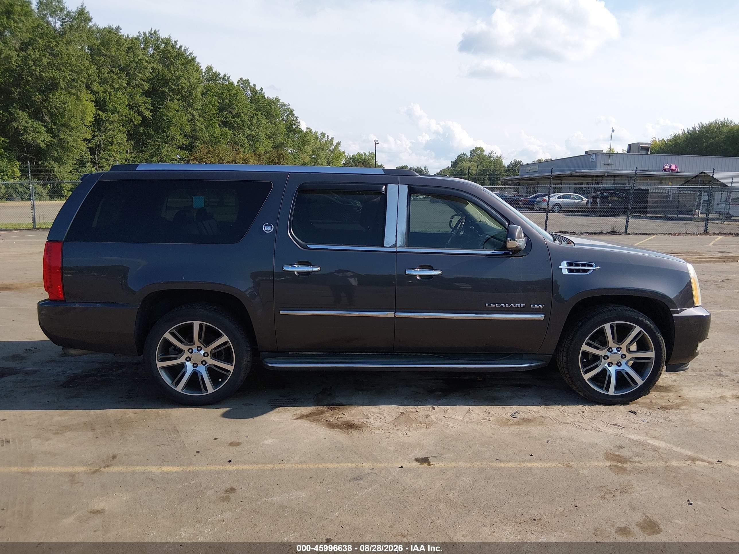 2011 Cadillac Escalade Esv Luxury Gray vin: 1GYS4HEF2BR254066
