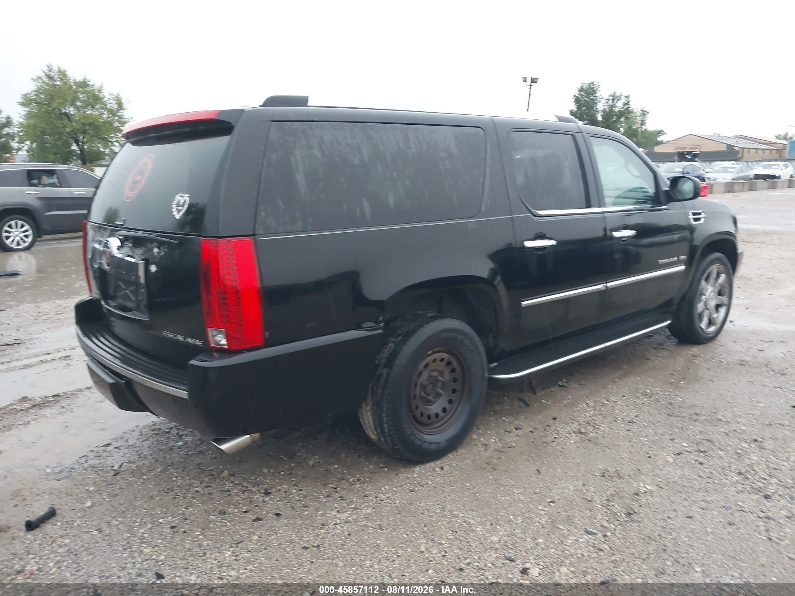 2011 Cadillac Escalade Esv Luxury Black vin: 1GYS4HEF3BR356928