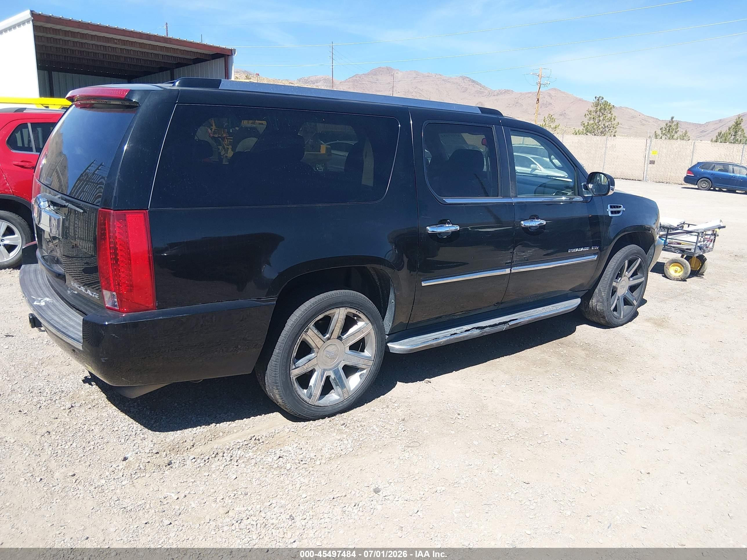 2013 Cadillac Escalade Esv Luxury Black vin: 1GYS4HEF5DR289459