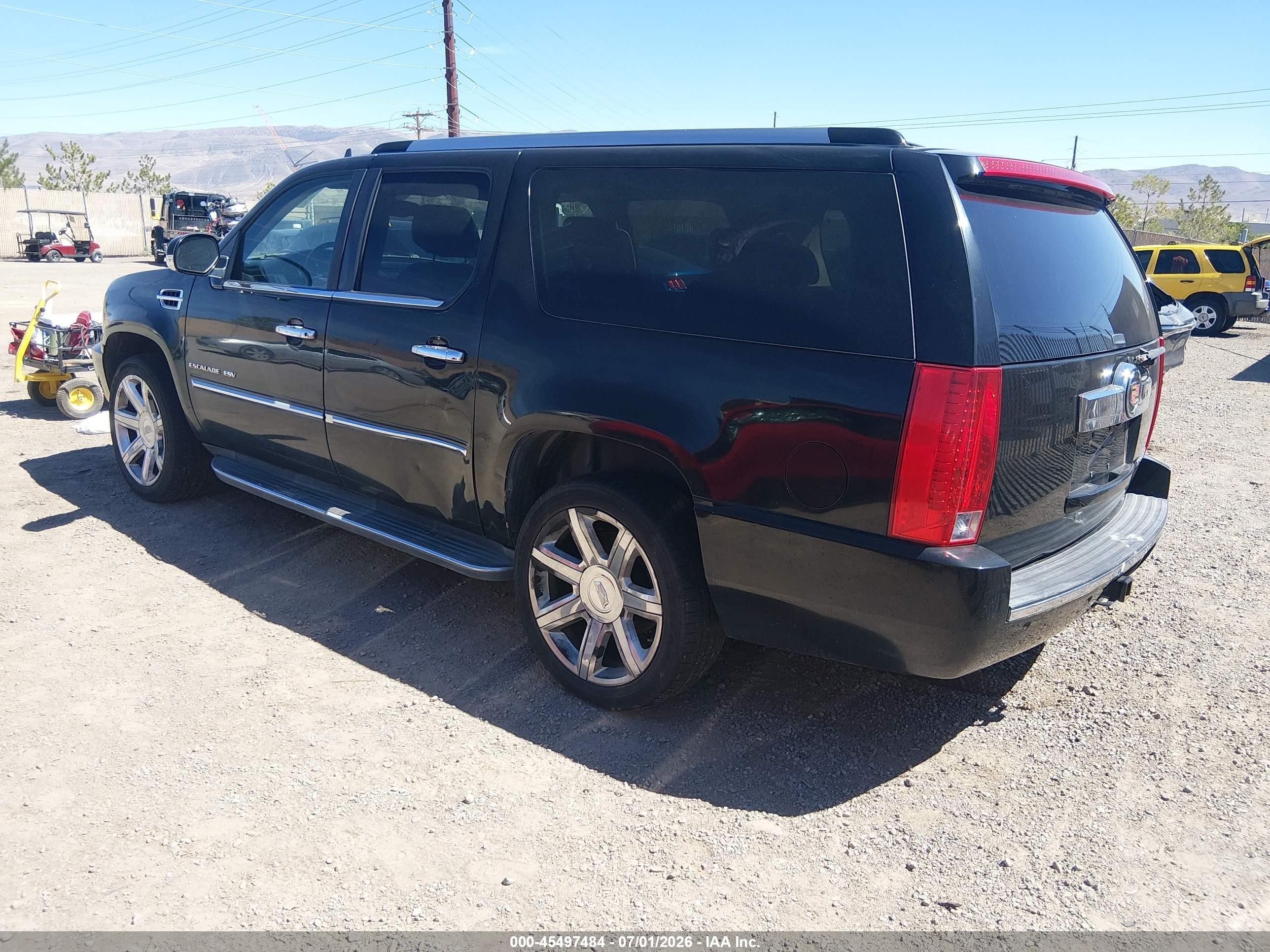 2013 Cadillac Escalade Esv Luxury Black vin: 1GYS4HEF5DR289459