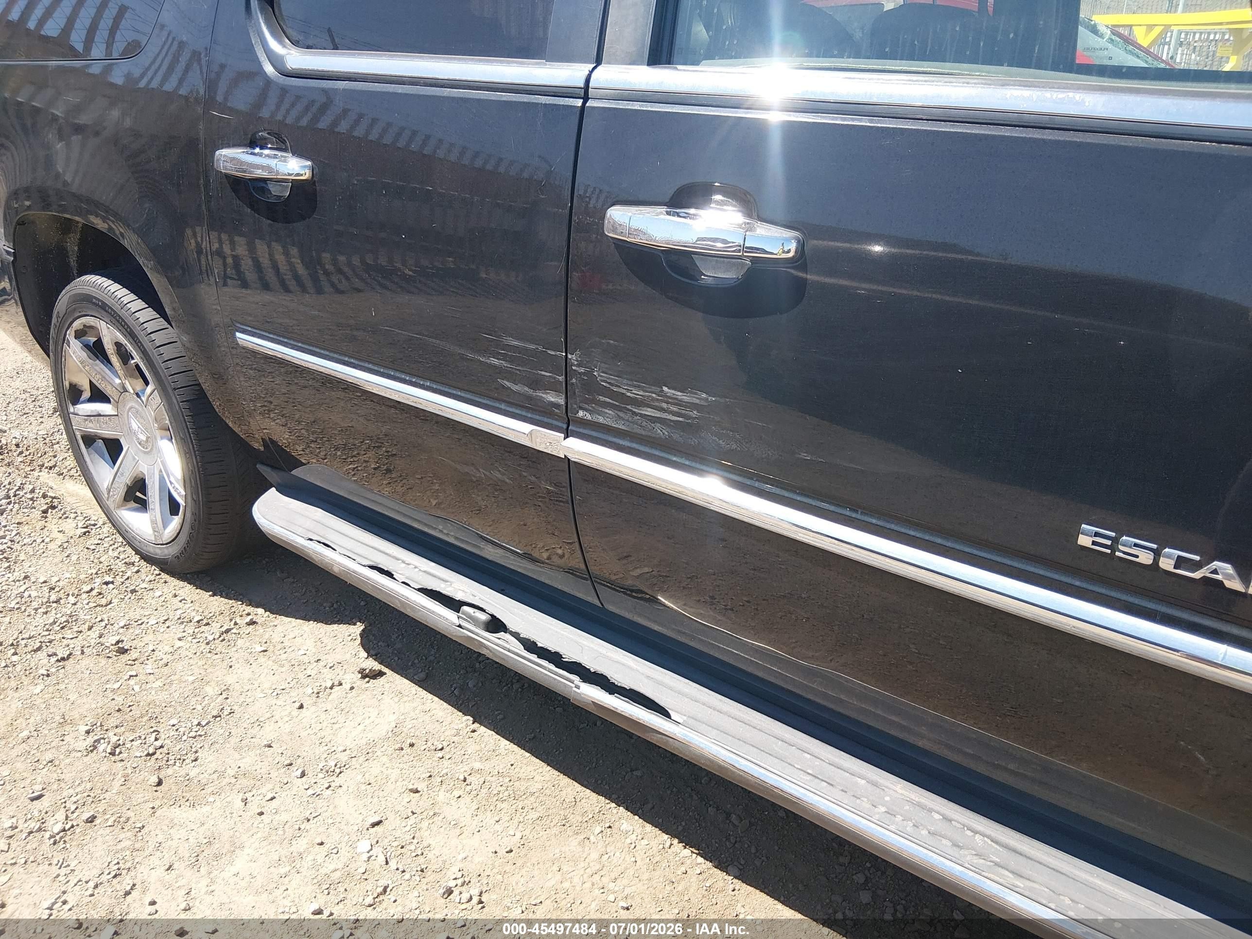 2013 Cadillac Escalade Esv Luxury Black vin: 1GYS4HEF5DR289459