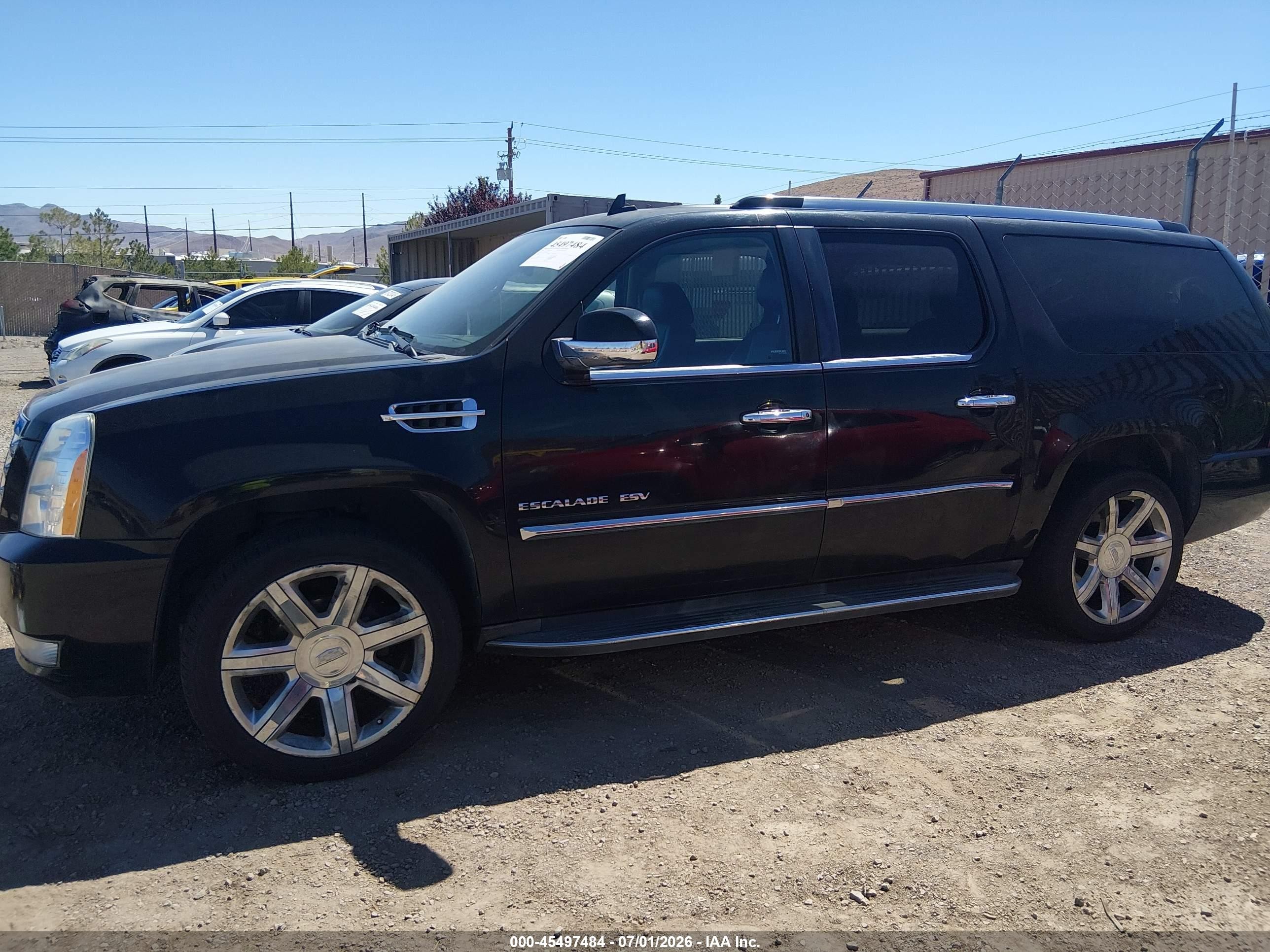 2013 Cadillac Escalade Esv Luxury Black vin: 1GYS4HEF5DR289459