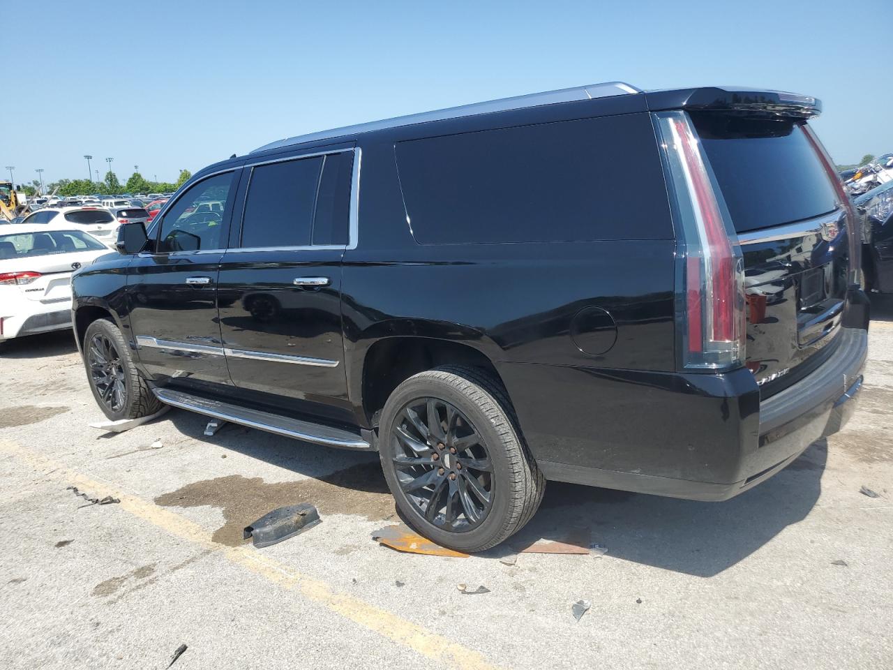 2020 Cadillac Escalade Esv Luxury Black vin: 1GYS4HKJ1LR183775