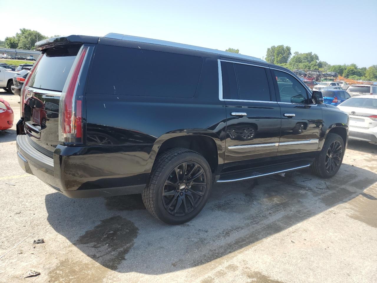 2020 Cadillac Escalade Esv Luxury Black vin: 1GYS4HKJ1LR183775