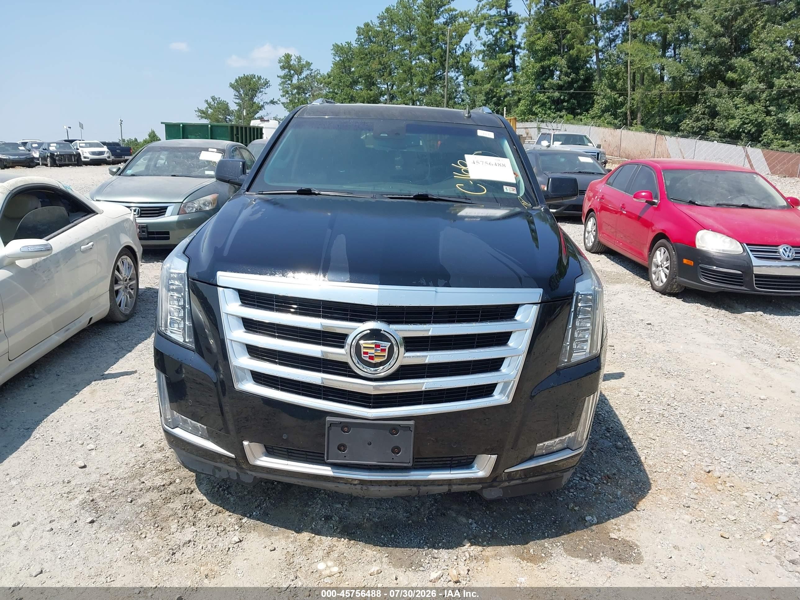 2015 Cadillac Escalade Esv Luxury Black vin: 1GYS4HKJ9FR181065