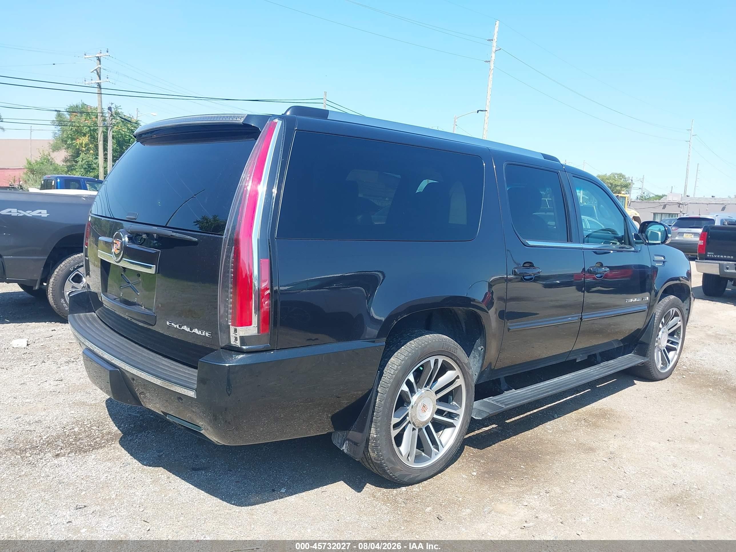 2013 Cadillac Escalade Esv Premium Black vin: 1GYS4JEF3DR236072
