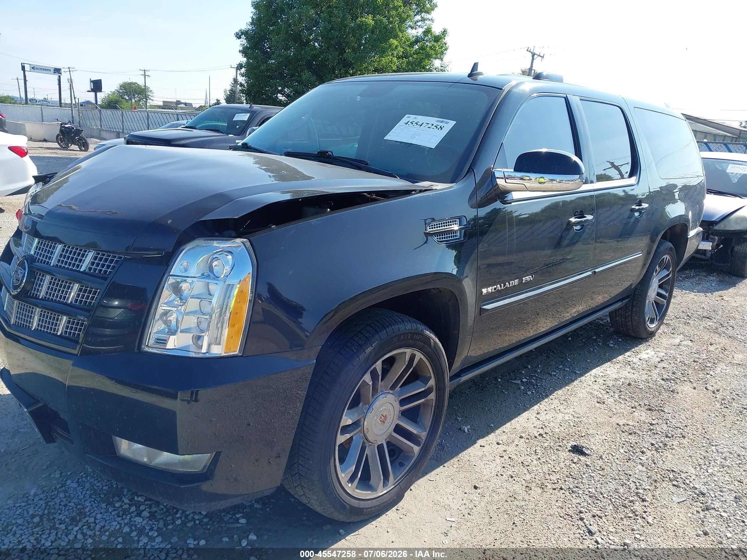 2012 Cadillac Escalade Esv Premium Black vin: 1GYS4JEF4CR245250
