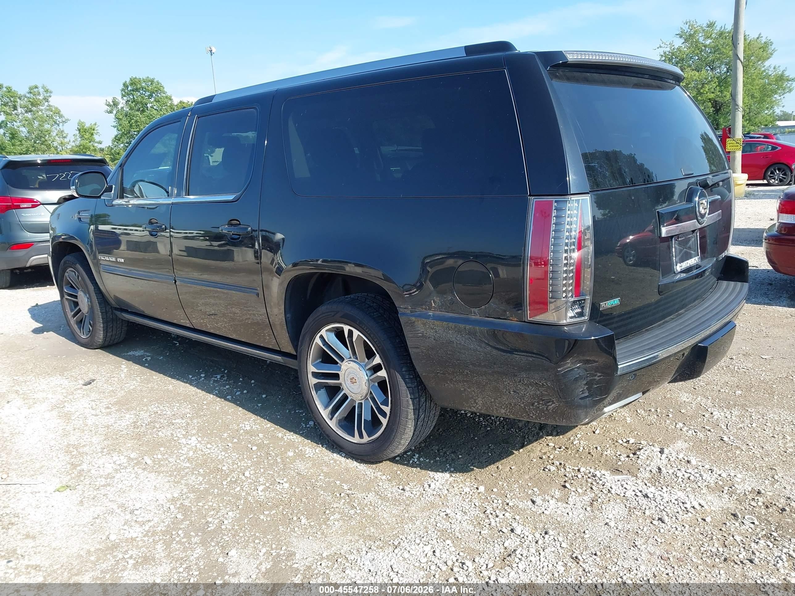 2012 Cadillac Escalade Esv Premium Black vin: 1GYS4JEF4CR245250