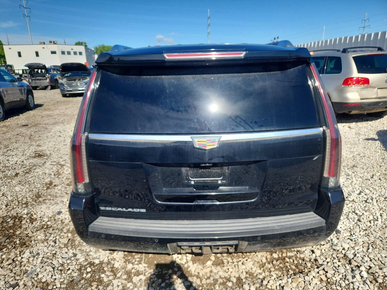 2017 Cadillac Escalade Esv Premium Luxury Черный vin: 1GYS4JKJ7HR230080