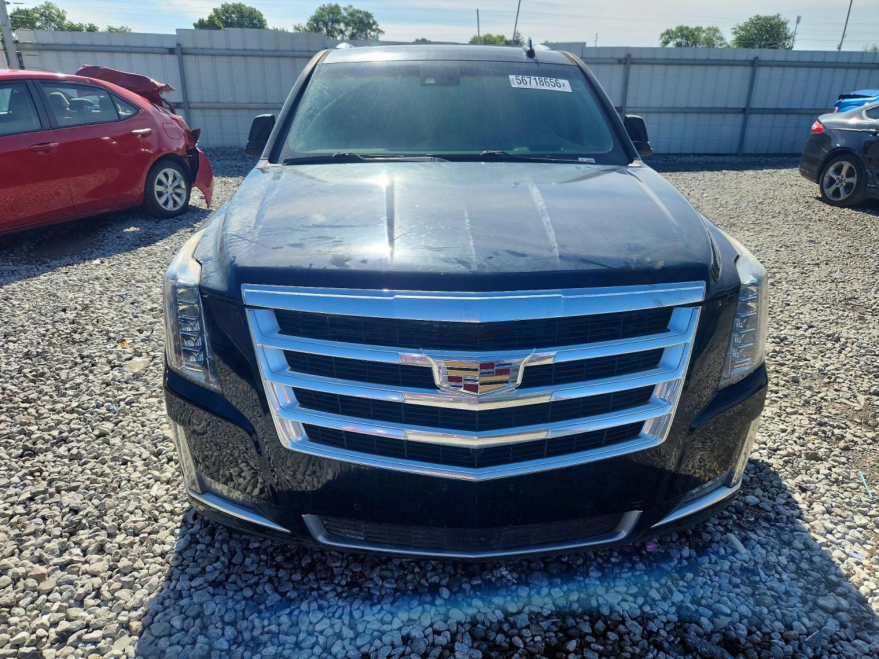 2017 Cadillac Escalade Esv Premium Luxury Черный vin: 1GYS4JKJ7HR230080