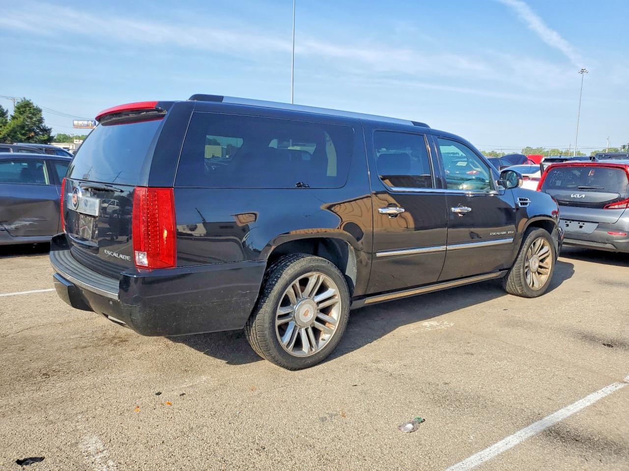 2013 Cadillac Escalade Esv Platinum Black vin: 1GYS4KEF1DR226193