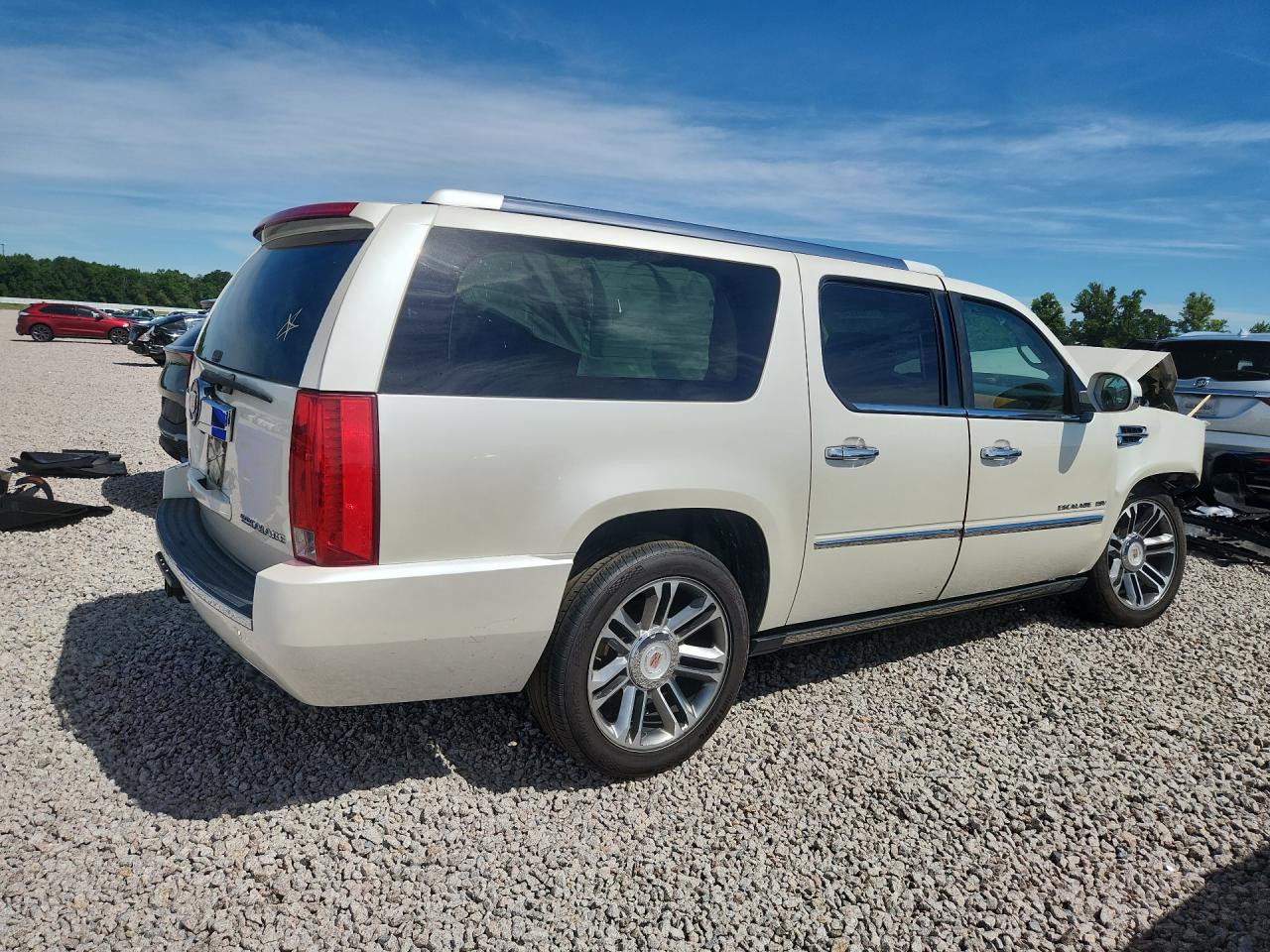2013 Cadillac Escalade Esv Platinum Cream vin: 1GYS4KEF4DR100622