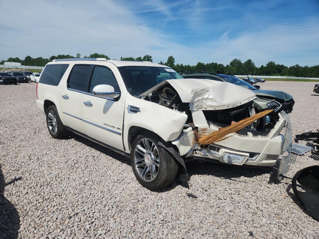 2013 Cadillac Escalade Esv Platinum Cream vin: 1GYS4KEF4DR100622