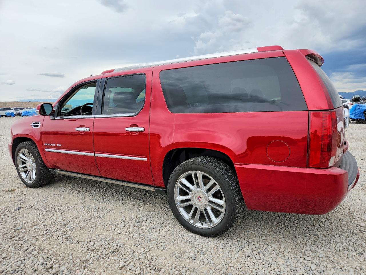 2013 Cadillac Escalade Esv Platinum Red vin: 1GYS4KEF4DR235549