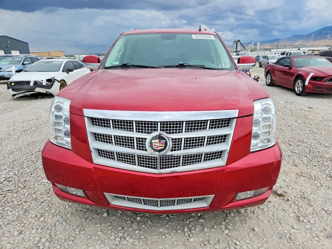 2013 Cadillac Escalade Esv Platinum Red vin: 1GYS4KEF4DR235549