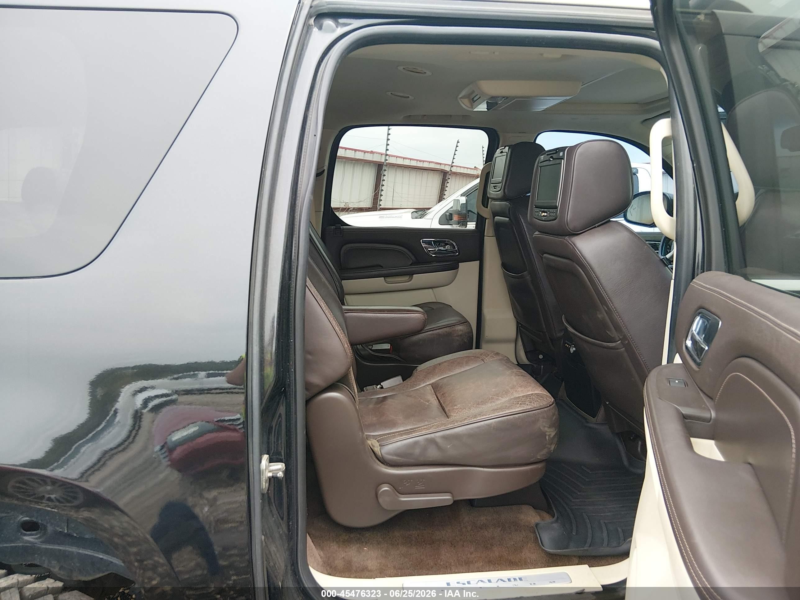 2011 Cadillac Escalade Esv Platinum Edition Black vin: 1GYS4KEF9BR245507