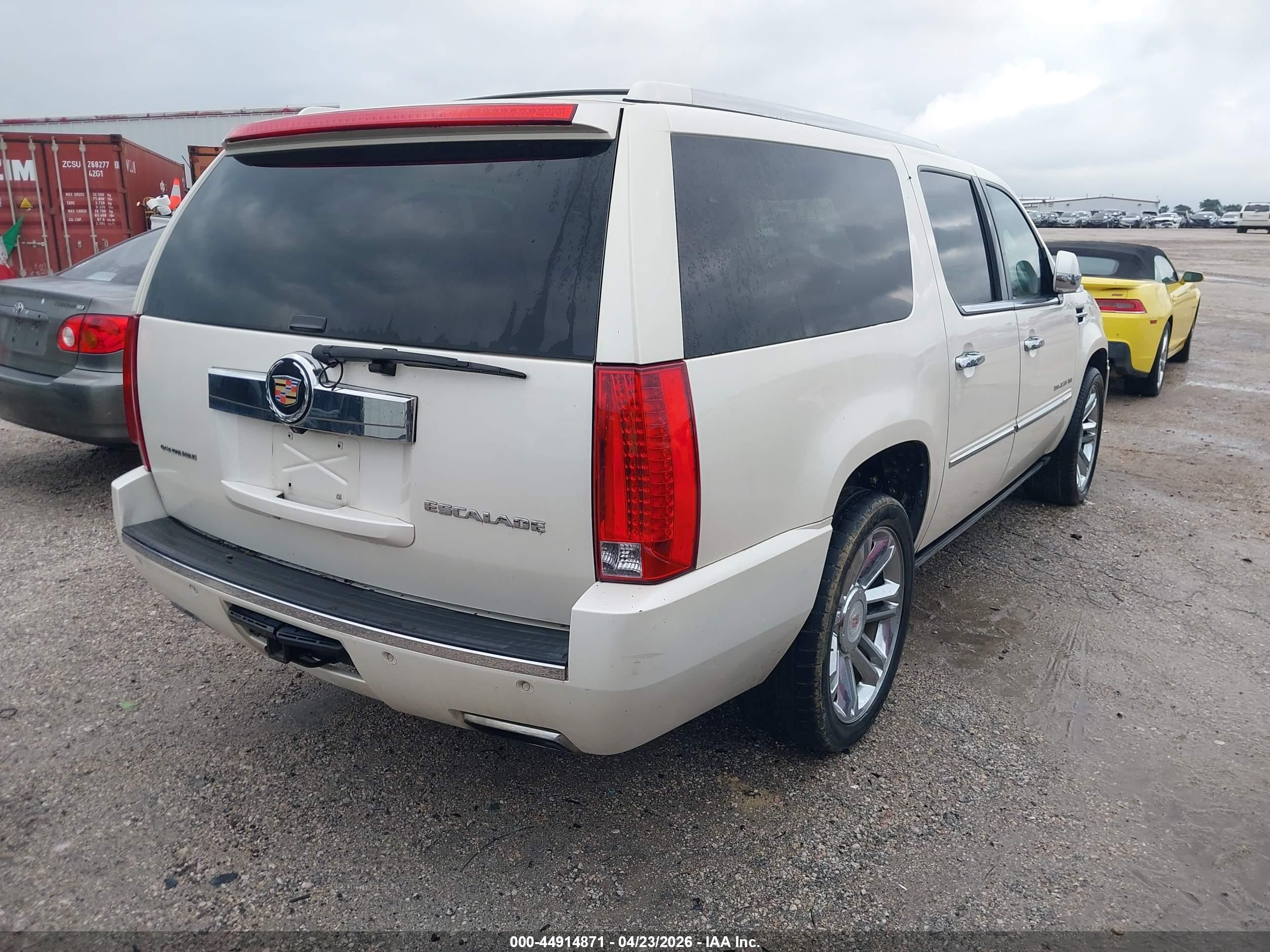 2013 Cadillac Escalade Esv Platinum Edition Белый vin: 1GYS4KEF9DR362507