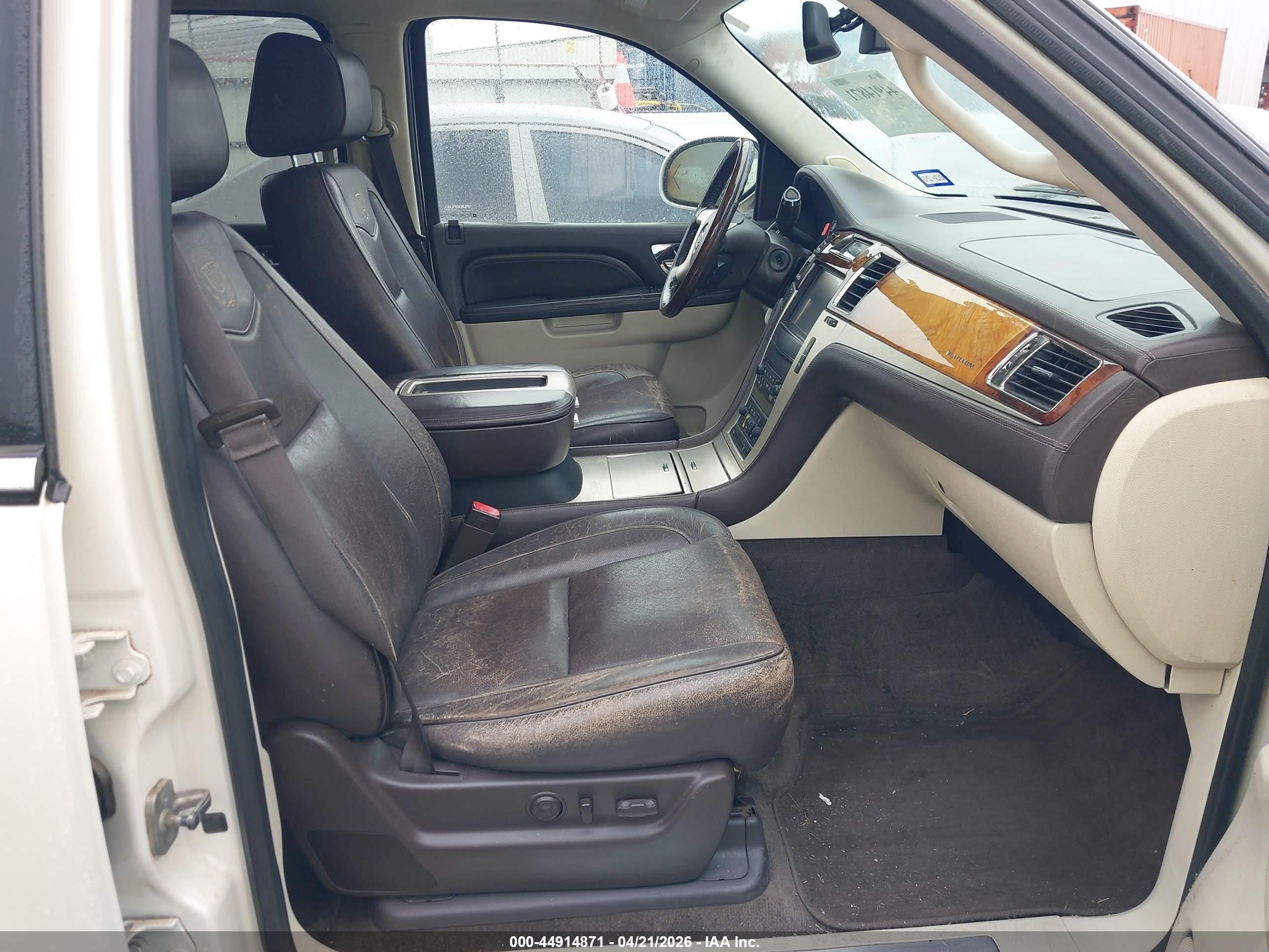 2013 Cadillac Escalade Esv Platinum Edition Белый vin: 1GYS4KEF9DR362507
