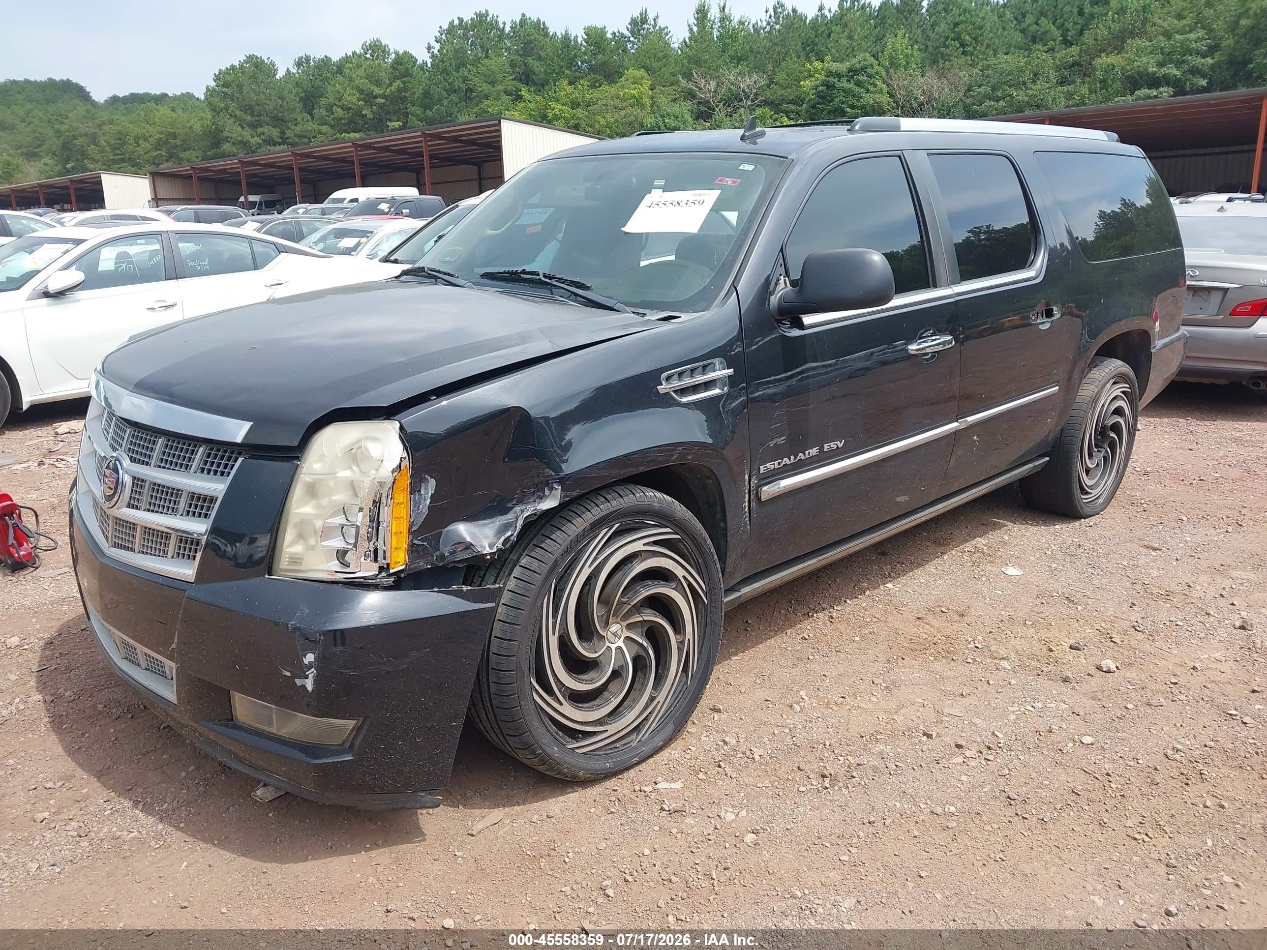 2011 Cadillac Escalade Esv Platinum Edition Black vin: 1GYS4KEFXBR324054
