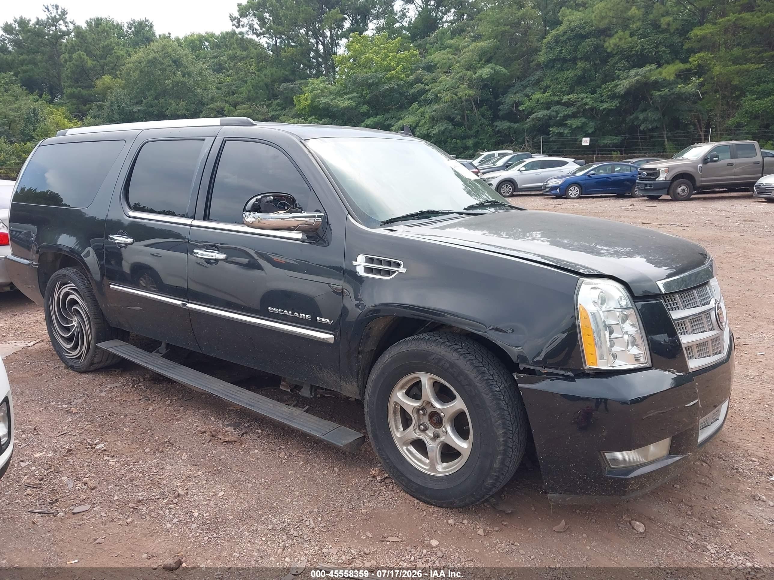2011 Cadillac Escalade Esv Platinum Edition Black vin: 1GYS4KEFXBR324054
