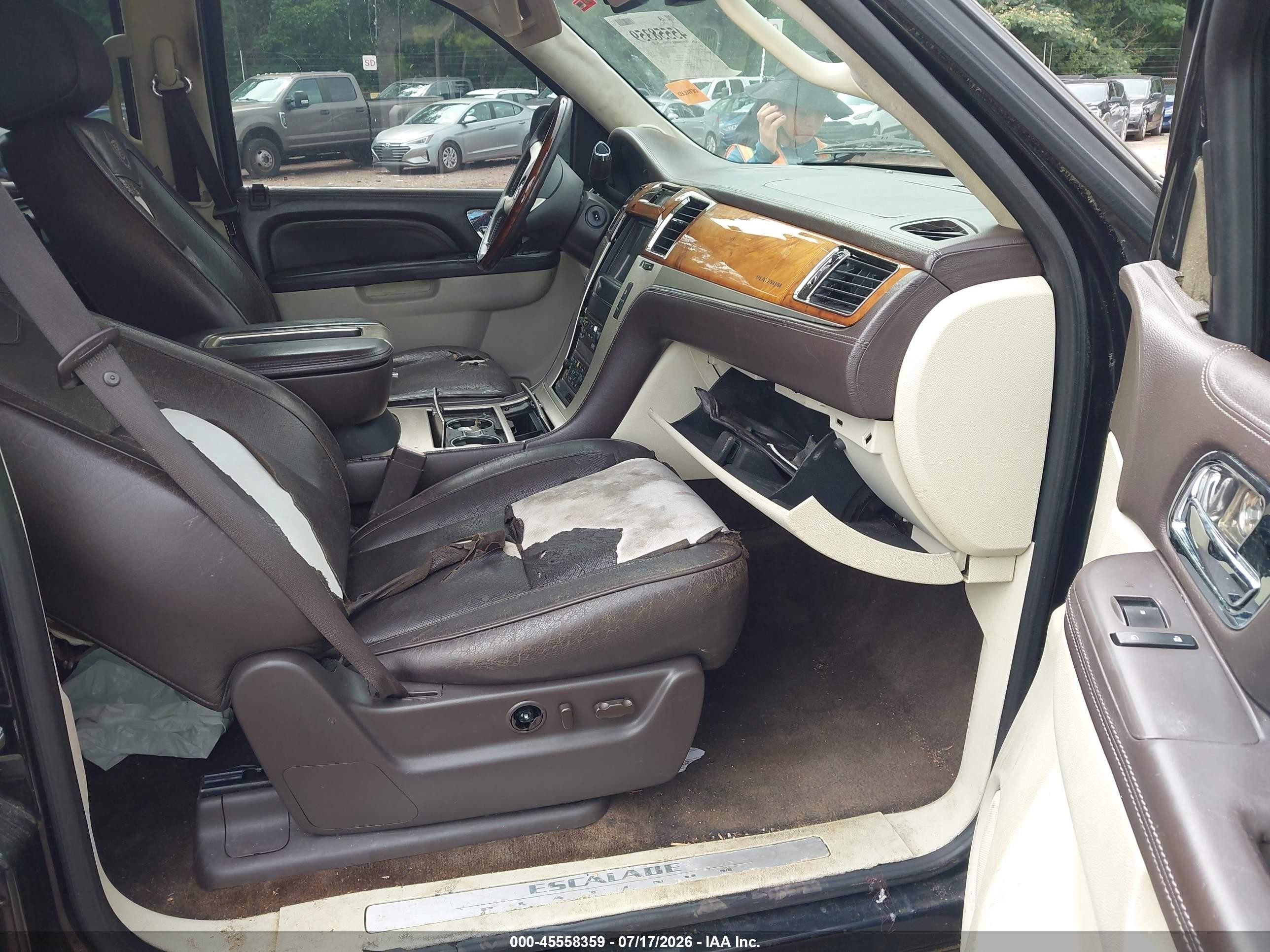 2011 Cadillac Escalade Esv Platinum Edition Black vin: 1GYS4KEFXBR324054