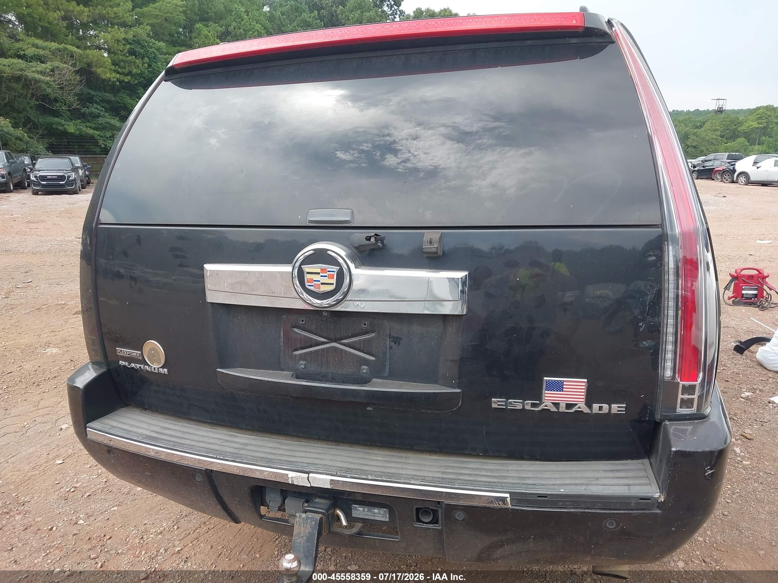 2011 Cadillac Escalade Esv Platinum Edition Black vin: 1GYS4KEFXBR324054