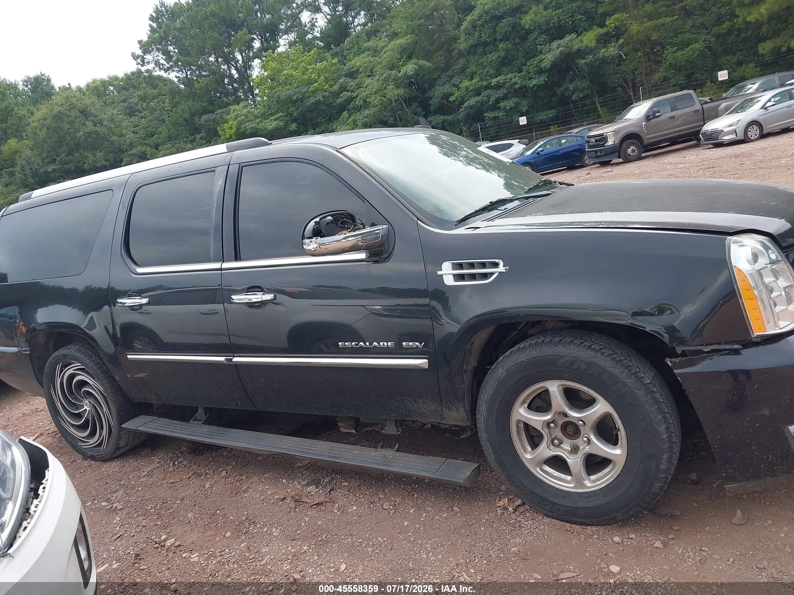 2011 Cadillac Escalade Esv Platinum Edition Black vin: 1GYS4KEFXBR324054
