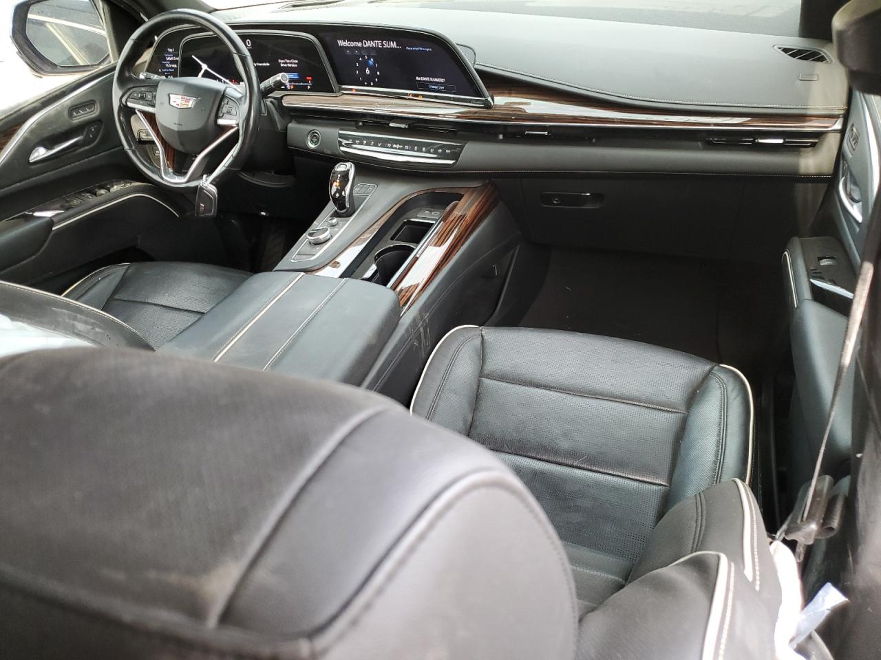 2021 Cadillac Escalade Esv Premium Luxury Черный vin: 1GYS4KKL4MR445773