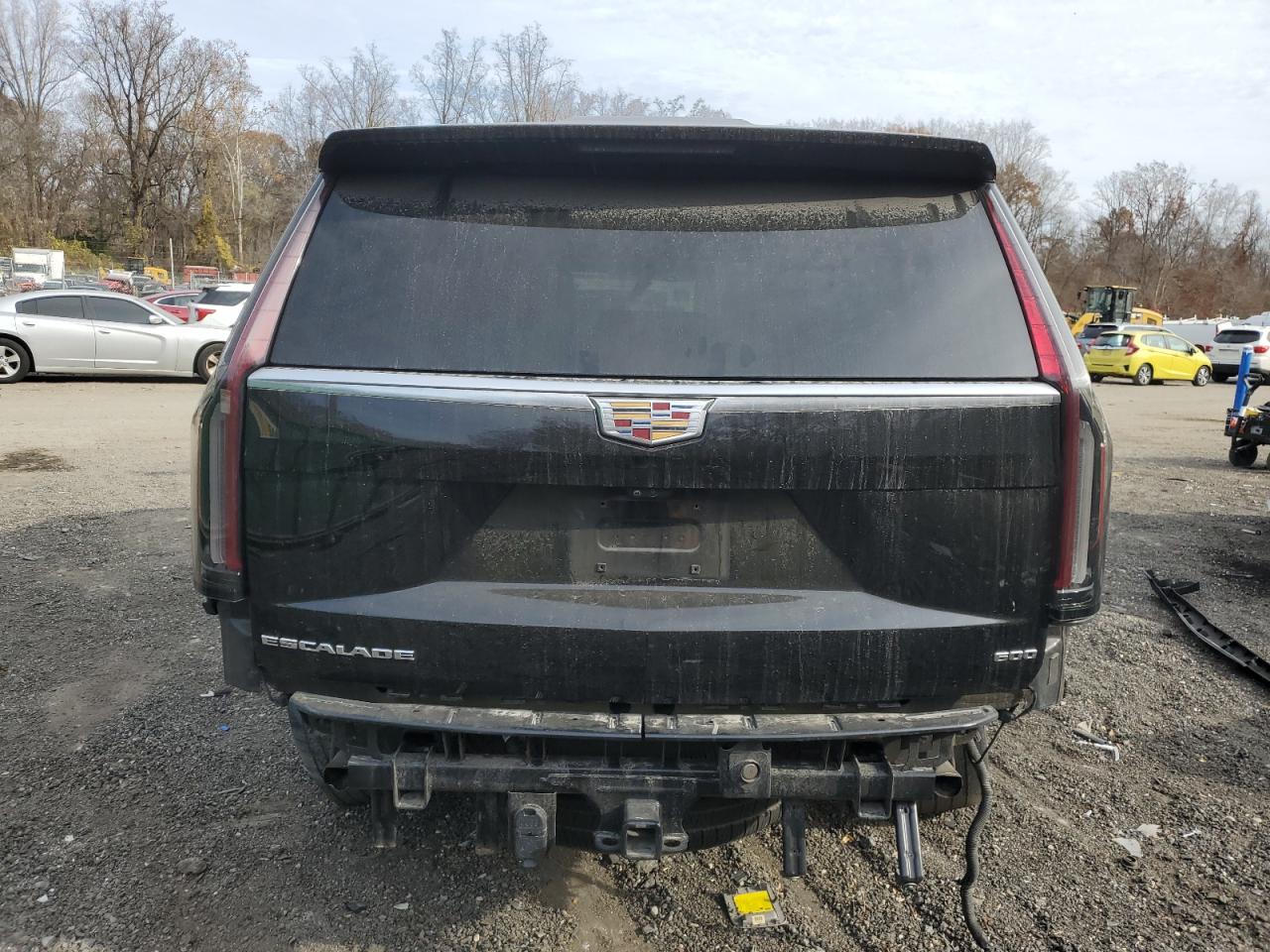 2021 Cadillac Escalade Esv Premium Luxury Черный vin: 1GYS4KKL4MR445773
