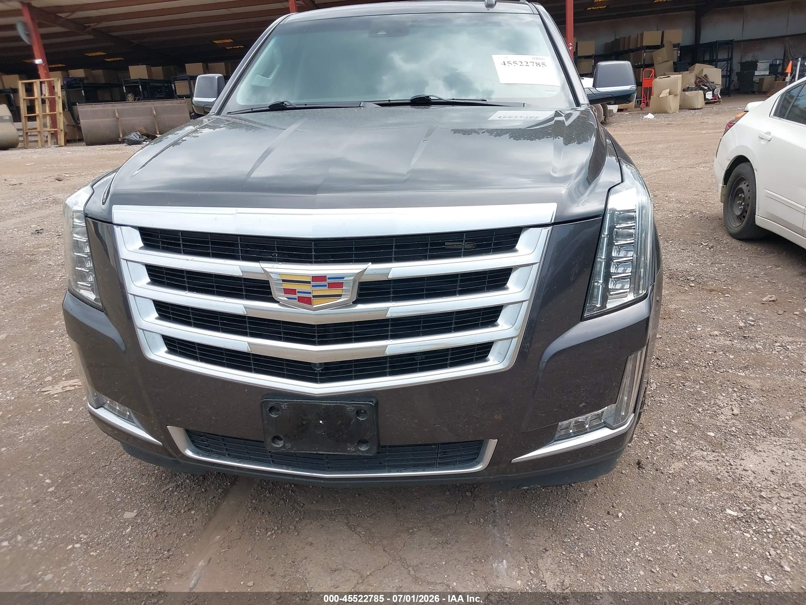 2015 Cadillac Escalade Luxury Черный vin: 1GYS4MKJ1FR601023