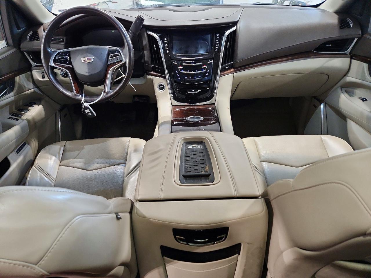 2015 Cadillac Escalade Luxury Белый vin: 1GYS4MKJ2FR690519