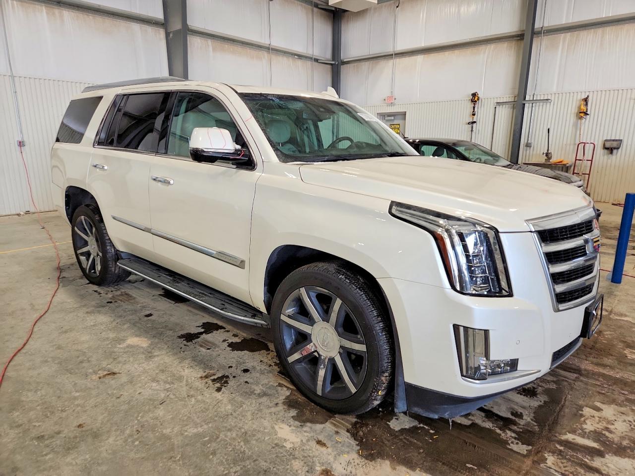 2015 Cadillac Escalade Luxury Белый vin: 1GYS4MKJ2FR690519