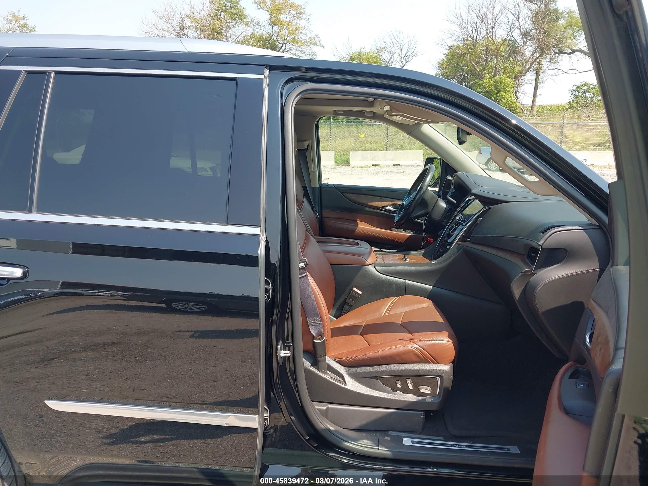2015 Cadillac Escalade Premium Black vin: 1GYS4NKJ0FR559370