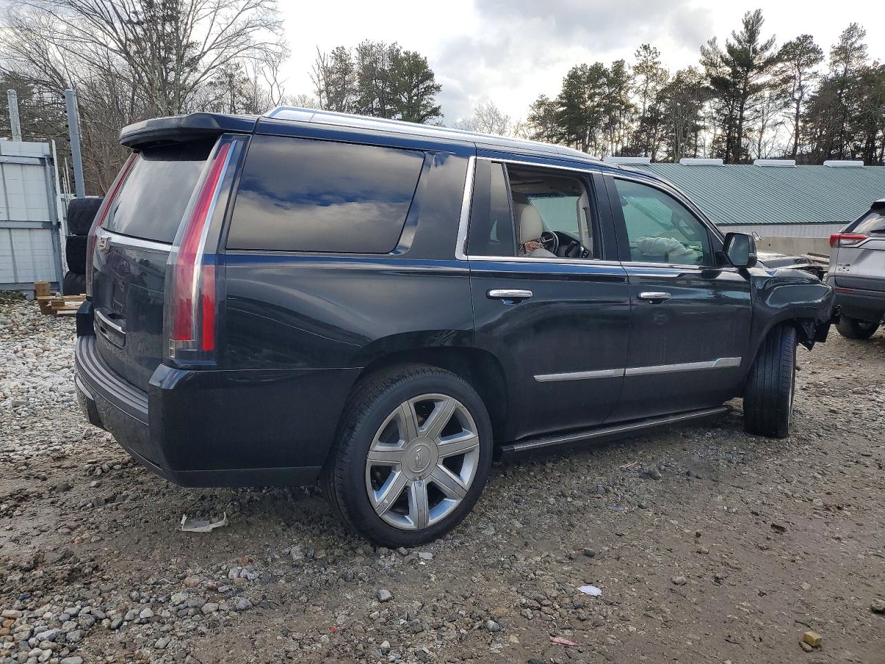 2015 Cadillac Escalade Premium Black vin: 1GYS4NKJ5FR512061