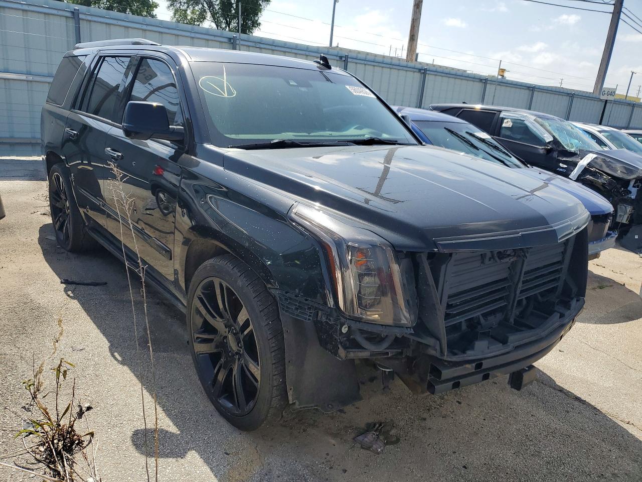 2015 Cadillac Escalade Premium Black vin: 1GYS4NKJ5FR720179