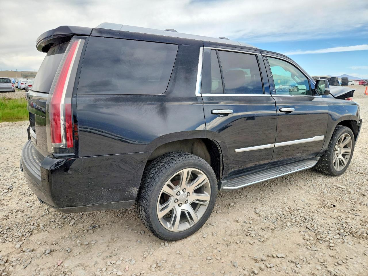 2015 Cadillac Escalade Premium Черный vin: 1GYS4NKJ6FR630118