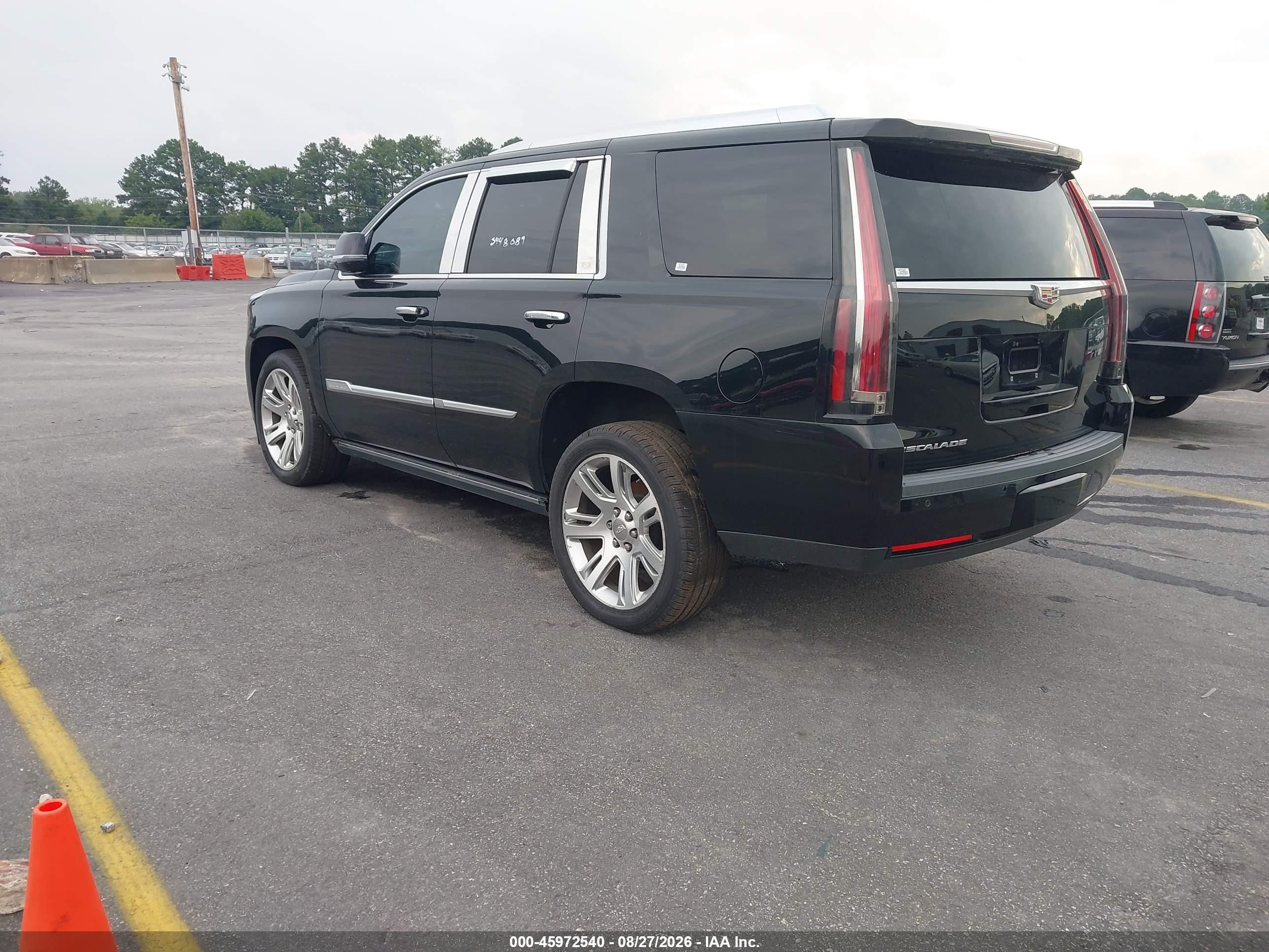 2015 Cadillac Escalade Premium Черный vin: 1GYS4NKJ6FR680615